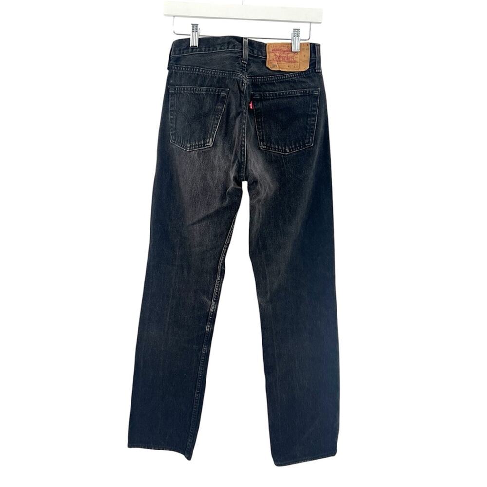 VINTAGE 90’s Levi’s 501’s black distressed sz 29